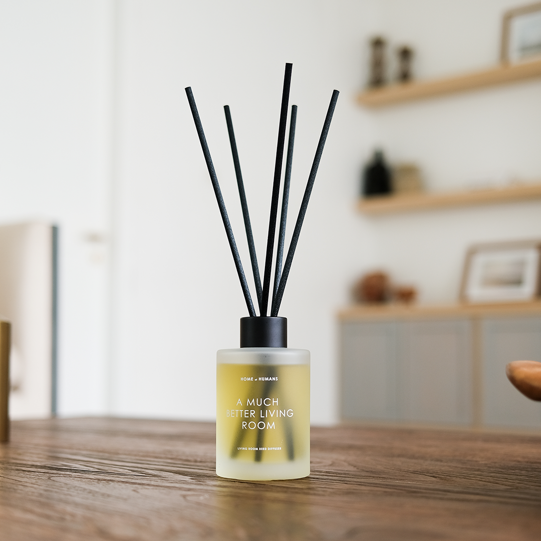 HOME of HUMANS A Much Better Living Room Reed Diffuser 140 ml