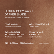 Muat gambar ke penampil Galeri, BODY OF HUMANS Luxury Body Wash Darker Shade 500 ml